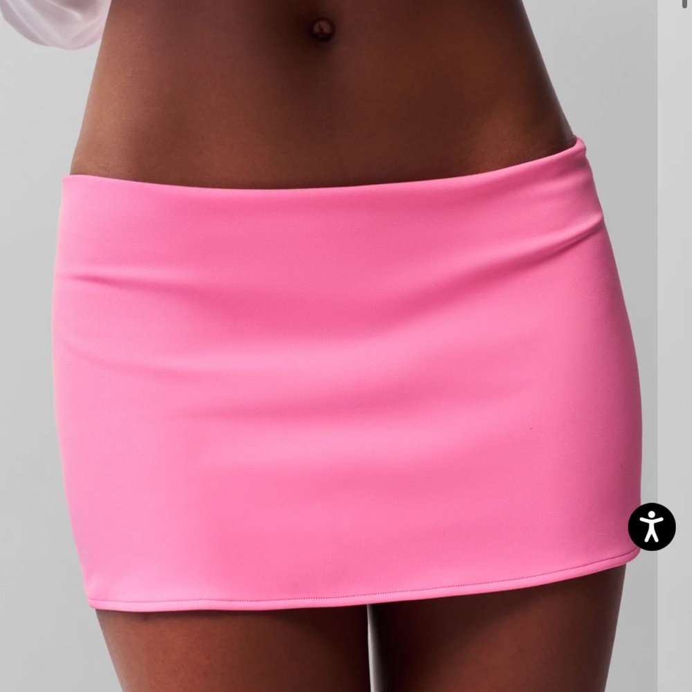 GUZIO Micro Mini Skirt  - Pink
